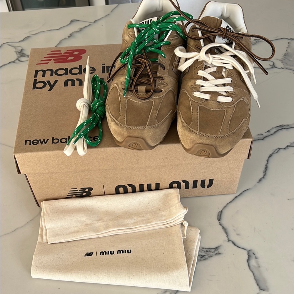 Brand new Miu Miu/New Balance collab sneakers